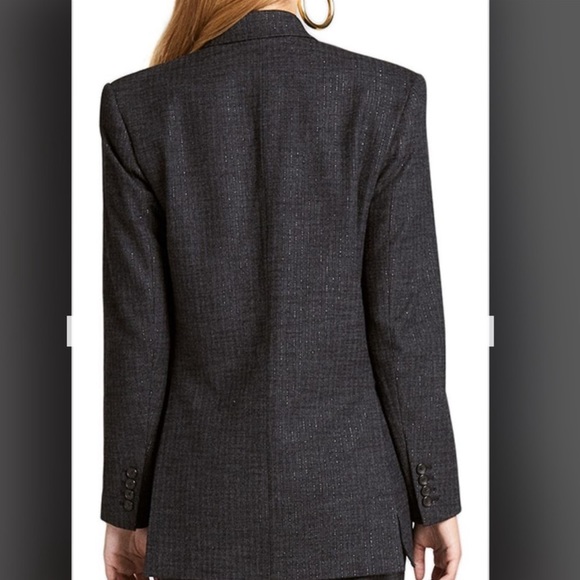 A.L.C. Chadwick Metallic-Stripe Jacket - Picture 4 of 5